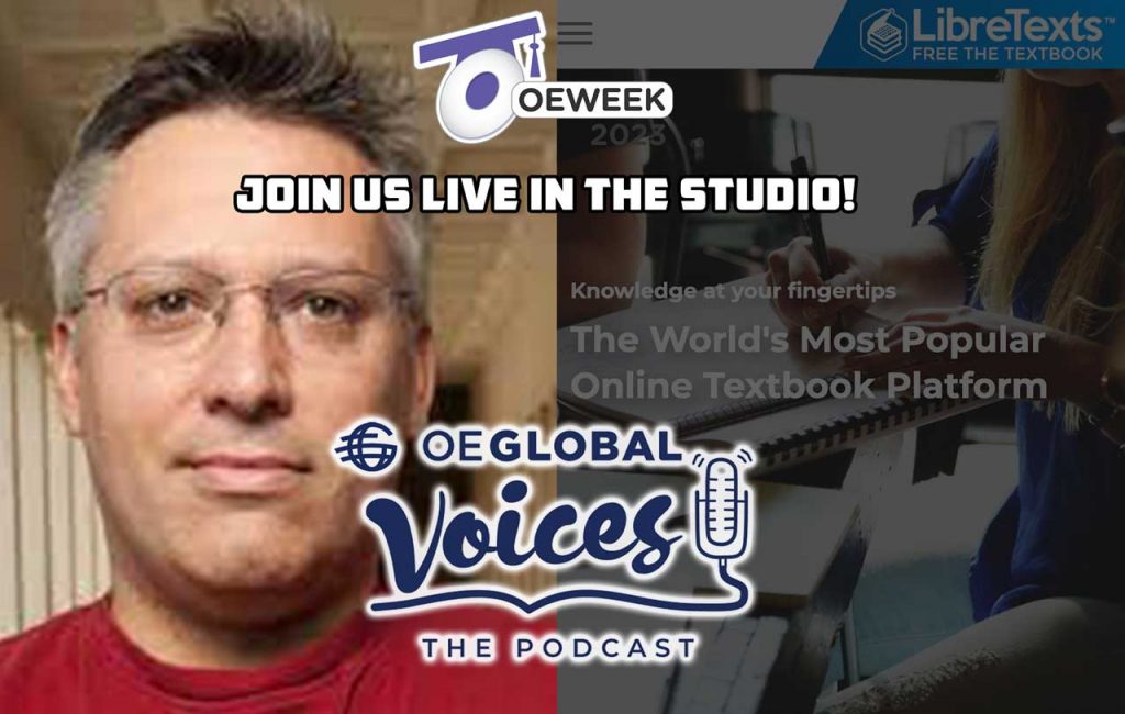 The promo for this session --Join us live in the studio for OEweek for the OEG Voices Podcast
